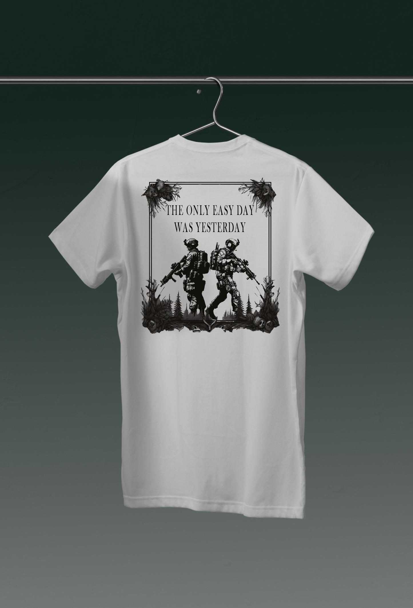 THE ONLY EASY DAY WAS YESTERDAY